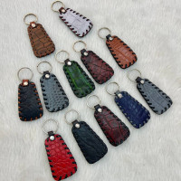 جاکلیدی چرمی طرح بافت